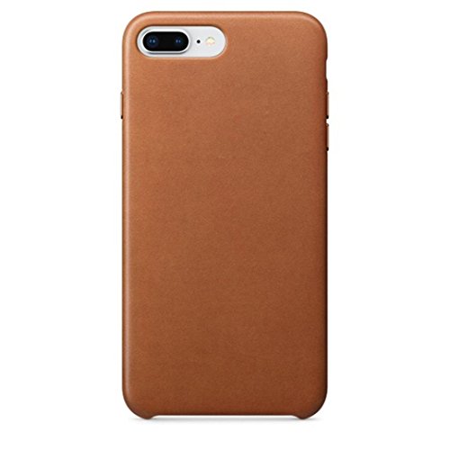 AIMTOPPY Ultra-Thin Leather Soft Protective Case Cover For iPhone 8/7 plus 5.5inch (free, Brown)