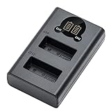 Kimaru LP-E17 Battery Charger, Double Slot LP-E17