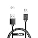 Netdot 5 Feet 3rd Generation Magnetic Type-C USB2.0 Charging & Data Sync Cable for USB-C Android Smartphone and Tablet(5 Feet Type-C/black)