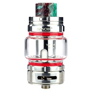 SMOK TFV16 Tank 9 ml, Durchmesser 27 mm, Riccardo DL Verdampfer für e-Zigarette, silber