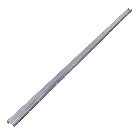mewmewcat 10 STK. Z-Profil Metall Zaunpfosten Zaunpfahl aus Verzinkter Stahl Länge von 2 m