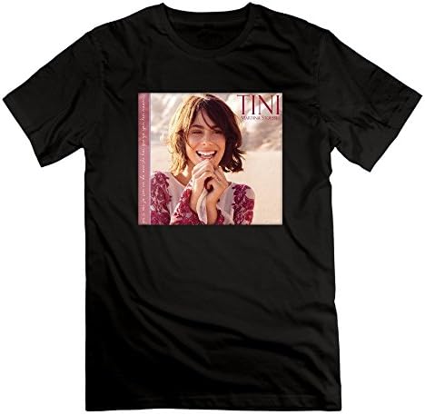 Spele Men Cotton Martina Stoessel Tini Poster Music Cool T-shirt Short Sleeve Black