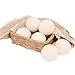 YOFIT Comforball Sheep Premium 100% Wool Dryer Balls, Reusable Natural Fabric Softener (Set of 6)