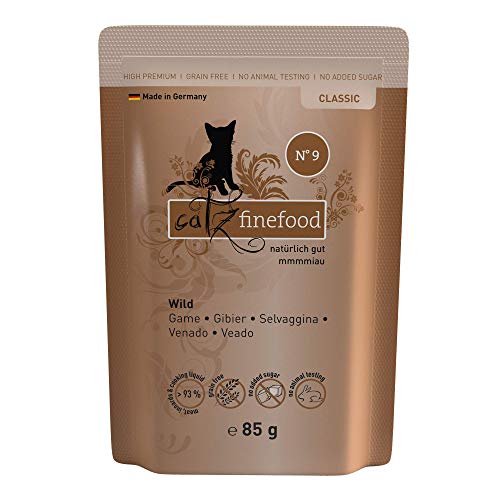 Sparfüchse aufgepasst! Preis-Leistungs-Tipp: catz finefood N° 9 Wild Feinkost... für 10,99€. Wer zuerst kommt...
