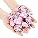 TecUnite 36 Pieces Heart Baubles Heart Shaped Decorations Valentine's Day Matt Heart Ornament for Party Decor, 2 Types