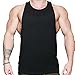 Magiftbox Men's Muscle Workout Tank Tops Gym Shirts T189_Black_US-XL
