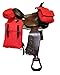 Tahoe Nylon Trail Riding Endurance Saddle Bag Set – Includes Saddle, Horn, and Cantle Bags – Durable Nylon Construction, Perfect for Holding Food, Beverages and Supplies – Multiple Colors Availablethumb 2