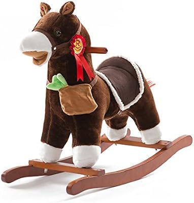 plush rocking horse