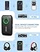 Mpow BH390A Bluetooth Transmitter and Receiver,Bluetooth 5.0 Transmitter for TV,Bluetooth 5.0 Aux Receiver for Clear Muisc Enjoyment for Car/Home Stereo System, CVC 8.0 Noise-Cancelling, Dual Linkthumb 4