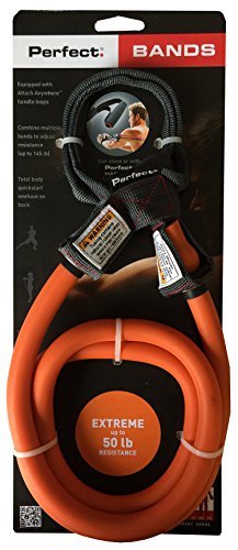 Perfect Fitness Resistance Bands, Extreme 50-Pound
