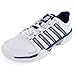K-Swiss Hypercourt Express LTR Mens Tennis Shoes (White/Navy/Silver) (10 D(M) US)