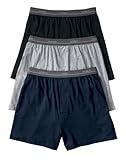 Hanes Boys Elastic Knit Boxer