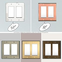 Switch Hits Pink Antique Copper Outlet Wall Plate