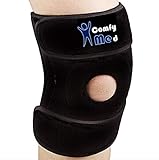 Knee Brace Support For Arthritis, ACL, Running, Basketball, Meniscus Tear, Sports, Athletic. Open Patella Protector Wrap, Neoprene, Non-Bulky, Relieves Pain,, Best Braces by Winzone