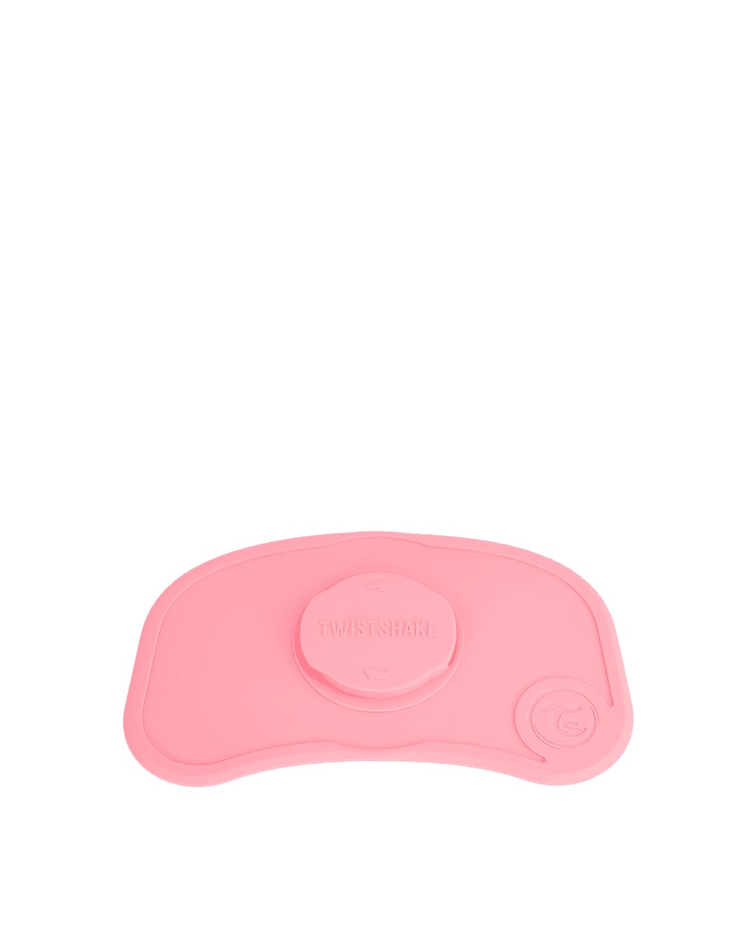 Twistshake Click-Mat Mini 31 x 17 cm Non-Slip Feeding Placemat for Most Highchair Trays, Placemat Grade Strong Suction, BPA Free, 6+ Months, Pastel Pink D2C