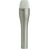 Shure SM63 Omnidirectional Dynamic Vocal Microphone with 14.5cm Handle for Handheld Applications On-Stage and in Broadcast, Recording, and TV Studios, 3-pin XLR Connector - Champagne (SM63)