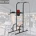 Power Tower Exercise Equipment Durable Adjustable Multi-Fucdy Power Tower w/Dip Station & Pull Up Bar Push-Up Station And Wide Grip For Home Fitness