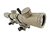 Monstrum 3-9x32 Rifle Scope with Rangefinder Reticle and Offset Reversible Scope Rings | Flat Dark Earth