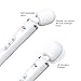 Premium Electric Wand Massager - Personal Therapeutic Wand Massage for Women with 30 Vibration Patterns - Cordless & Rechargeable via USB - by D'Va