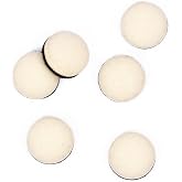 Craftelier - Replacement Round Foam Pads of 20 mm Diameter for Applying and Mixing Inks for Scrapbooking and Other Craft Projects | Compatible with Mini Ink Blending Tool