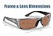 Flying Fisherman Polarized Sunglasses with 100% UVA & UVB Protection for Fishing, Biking, Golf, Hiking, Beach, Driving – BUCHANAN, Gunmetal Frames with Copper Tinted Lenses (7719GC)