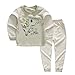 YANWANG 100% Cotton Baby Boys Girls Pajamas Set Long Sleeve Sleepwear