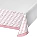 Creative Converting Border Print Plastic Tablecover, Twinkle Toes -