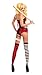 Party King Women's No Good Harlequin Costume, red/Black, Medium