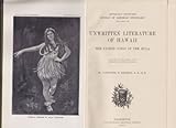 Front cover for the book Unwritten Literature of Hawaii: The Sacred Songs of the Hula by Nathaniel B. Emerson