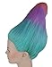 Troll Style Ombre Wig w/Wig Cap for Halloween Cosplay Costume Party