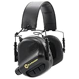 OPSMEN M31-MOD1 Sound Amplification Gun Shooting Noise Canceling Hearing Sport Protection Electronic Earmuff Classic Black