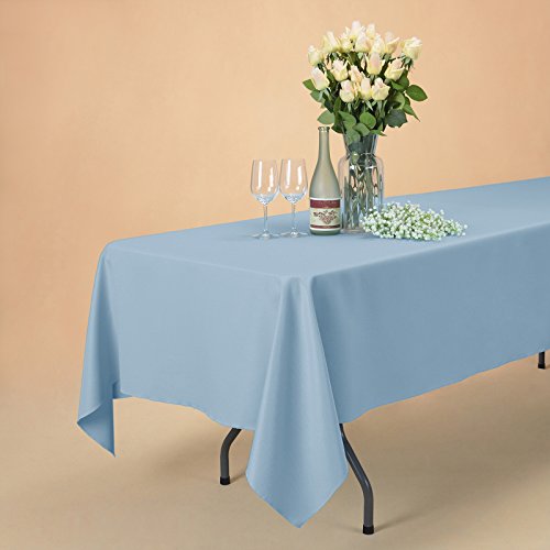 2 VEEYOO+Rectangular+Polyester+Tablecloth+Restaurant