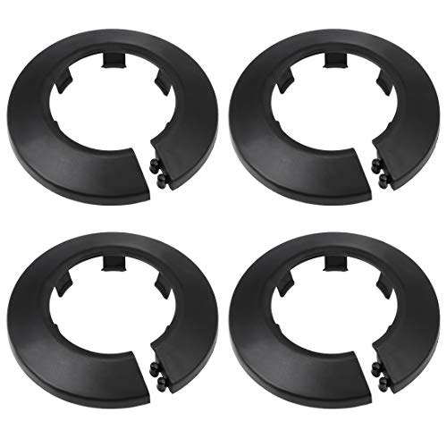 uxcell 40mm Pipe Cover Decoration PP Plastic Water