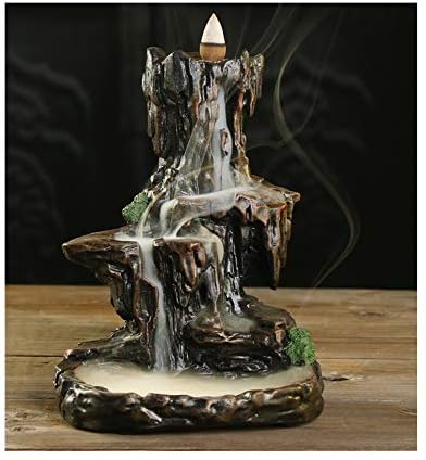 Mildtalk Backflow Incense Burner Mountain Backflow Incense Burner Waterfall Incense Burner Fountain