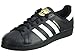 adidas Originals mens Superstar Sneaker, Core Black/White/Core Black, 8 US