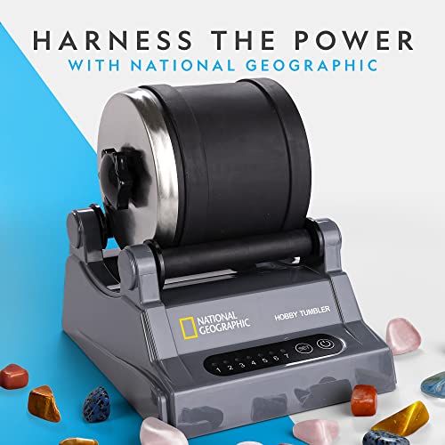 NATIONAL GEOGRAPHIC Rock Tumbler Refill Kit 3 lbs. Rough Madagascar