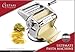 Ultimate Pasta Machine - Professional Pasta Maker - Unique Patented Suction Base for No-Slip Use of Stainless Steel Pasta Roller Machine - 150 mm - Noodle Maker and Dough Roller by Cestari