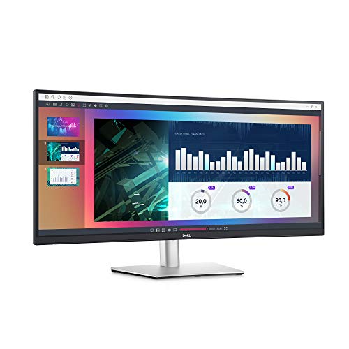 Dell 34 Inch Ultrawide Monitor, WQHD (Wide Quad High Definition), Curved USB-C Monitor (P3421W), 3440 x 1440 at 60Hz… - Image 4