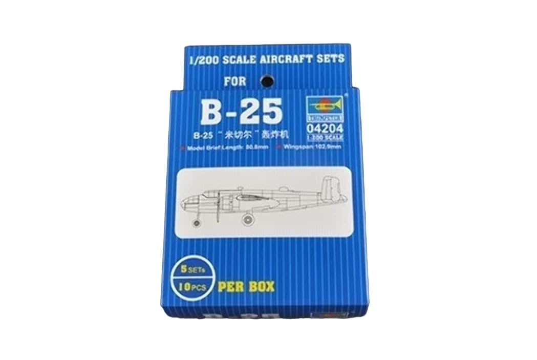 Trumpeter 1:200 North American B-25 Mitchell, Model kit, TRU04204