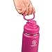 Takeya Actives Insulated Stainless Water Bottle with Insulated Spout Lid, 18oz, Fuchsia
