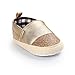 Meckior Infant Baby Girls Boys Sequin Shoes Soft Sole Toddler Slip-On Crib Glitter Moccasins Casual Sneaker Austin Boy's Flat Lazy Loafers First Walkers Shoe