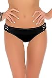 Becca by Rebecca Virtue Women's It Girl Tab Side Hipster Bikini Bottom