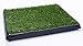 KCHEX Dog Potty Training Pee Turf Grass Pad Indoor Pet Patch 25x20x2.5 Mat Trainer