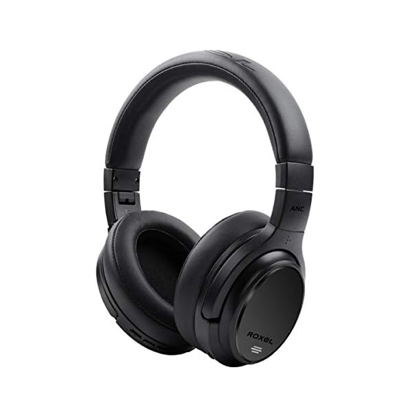 Roxel-HD-NC60-Foldable-Active-Noise-Cancelling-Premium-Wireless-Over-Ear-Headphone-Bluetooth-Compatible-with-Android-and-IOS-Devices-Answer-Incoming-Calls-with-Built-in-Mic Roxel HD-NC60 Foldable Active Noise Cancelling Premium Wireless Over Ear Headphone, Bluetooth Compatible with Android…