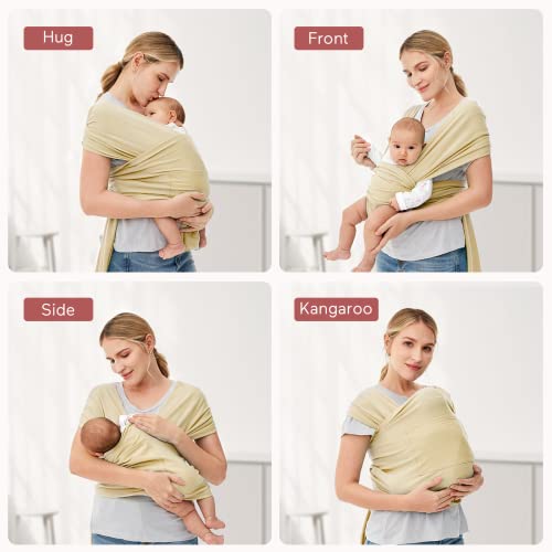 Momcozy Baby Wrap Carrier Slings, Infant Carrier Slings for Newborn up