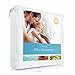 Linenspa Zippered Mattress Encasement – Twin XL Size Waterproof Mattress Protector – Quiet Cover & Complete protection – Dorm Room Essentials, White