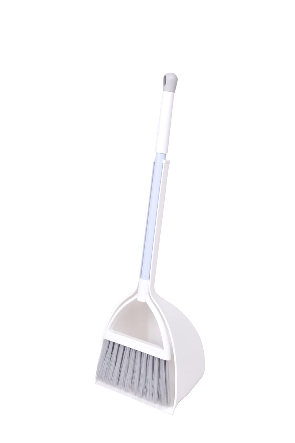 Photo 1 of Xifando Mini Broom with Dustpan for Kids,Little Housekeeping Helper Set (White+Grey)