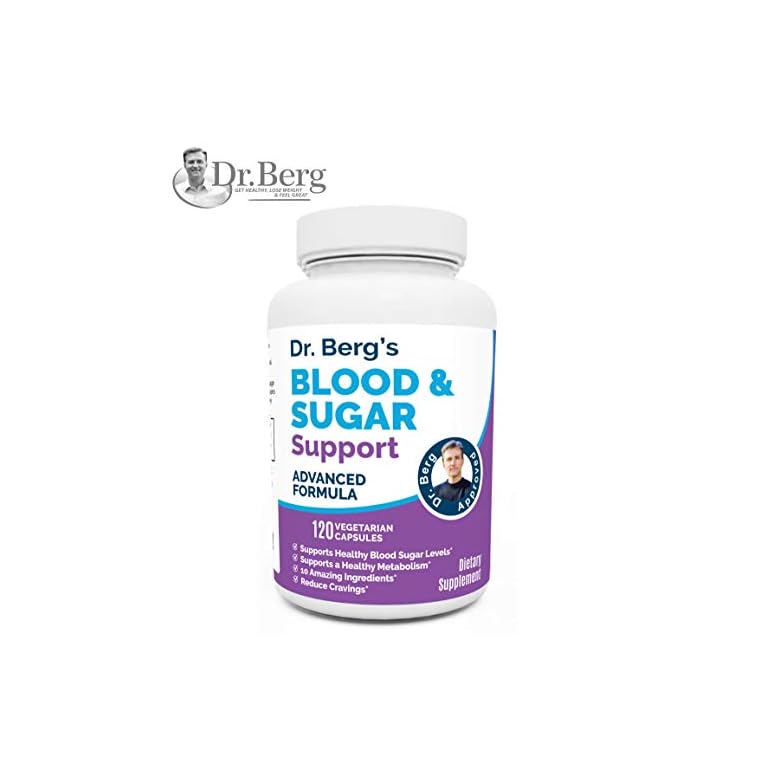 Dr. Berg’s Healthy Blood Sugar Support 10 Powerful Ingredients