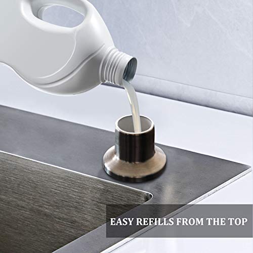 500ml Kitchen Sink Soap Dispenser Stainless Steel Pump Head Lotion Dispenser For Kitchen Sink Replacement Liquid Soap Bottle Built In Hand Sink Pump Brushed Nickel Pricepulse
