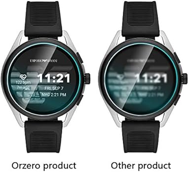 3 Pack Orzero Compatible For Emporio Armani Smartwatch 3 Tempered Glass Screen Protector 2 5d Arc Edges 9 Hardness Hd Anti Scratch Bubble Free Lifetime Replacement Warranty Buy Online At Best Price In Uae